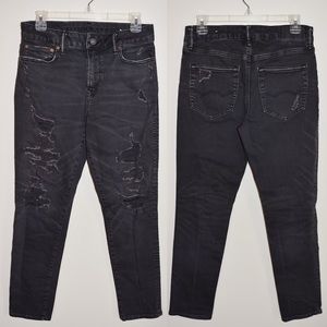 American Eagle Black Next Level Flex Slim Jeans